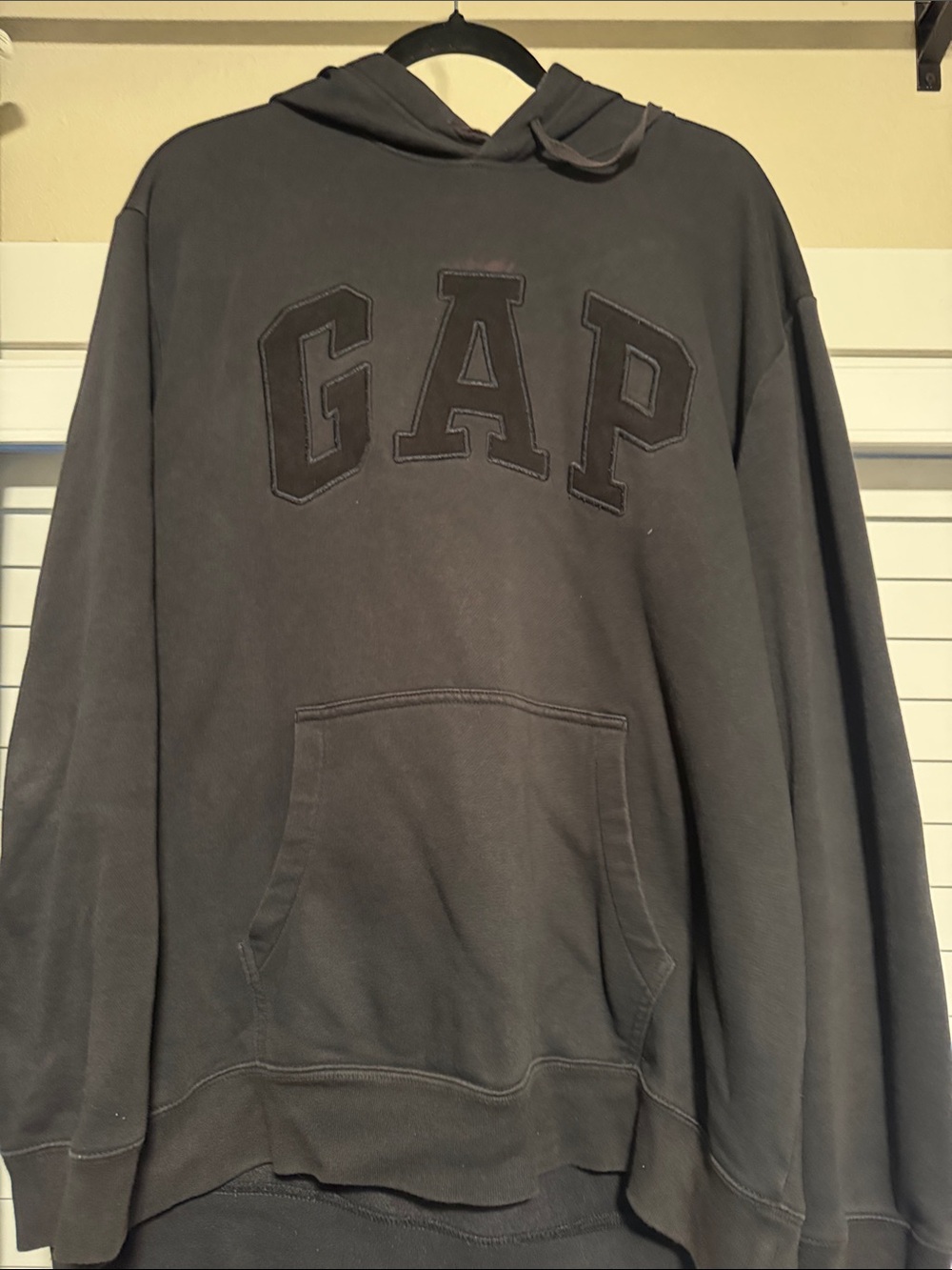 GAP Dark Charcoal Pullover Hoodie